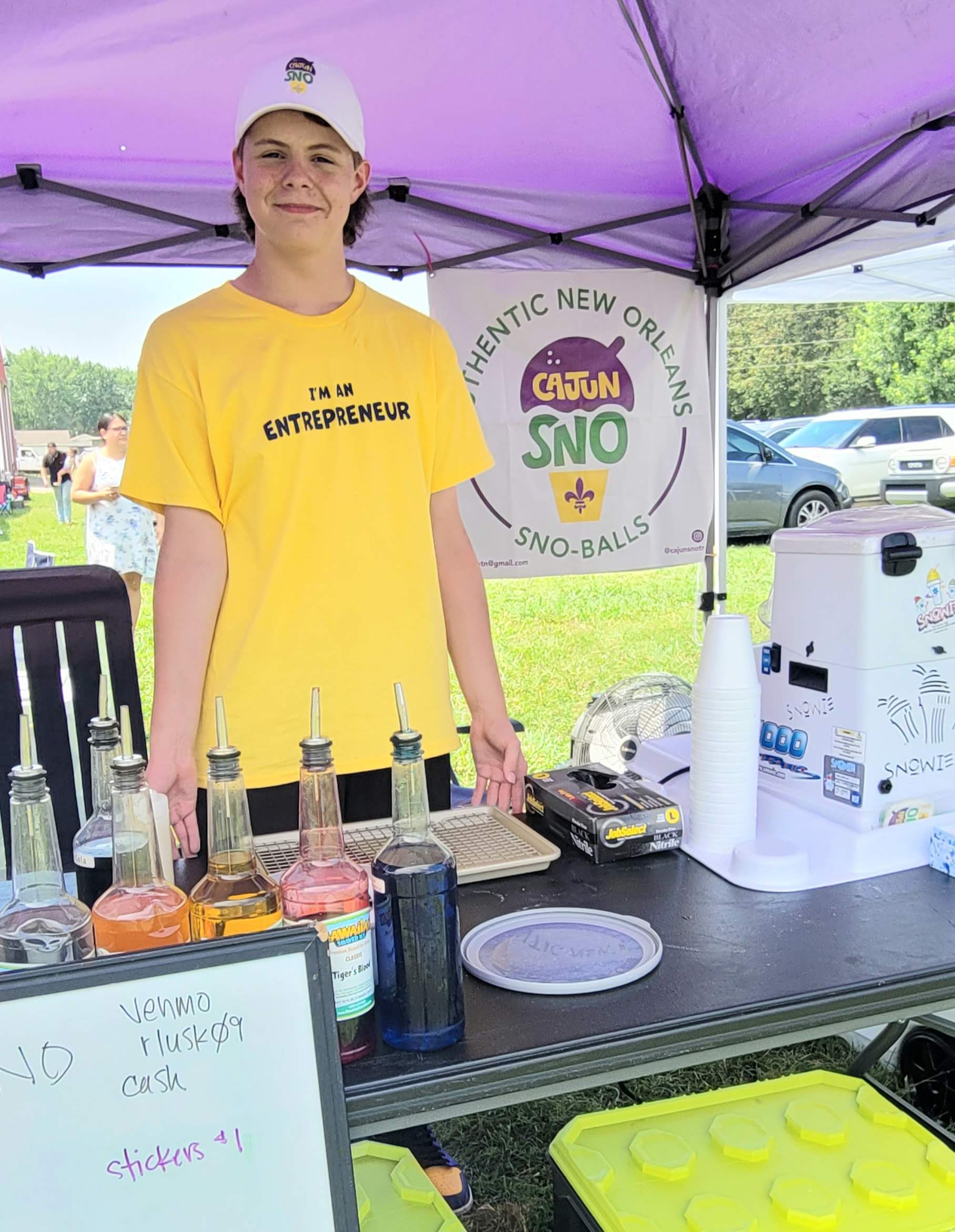We met up with Quinn Lusk, 14, during our Spring Hill, TN Market!