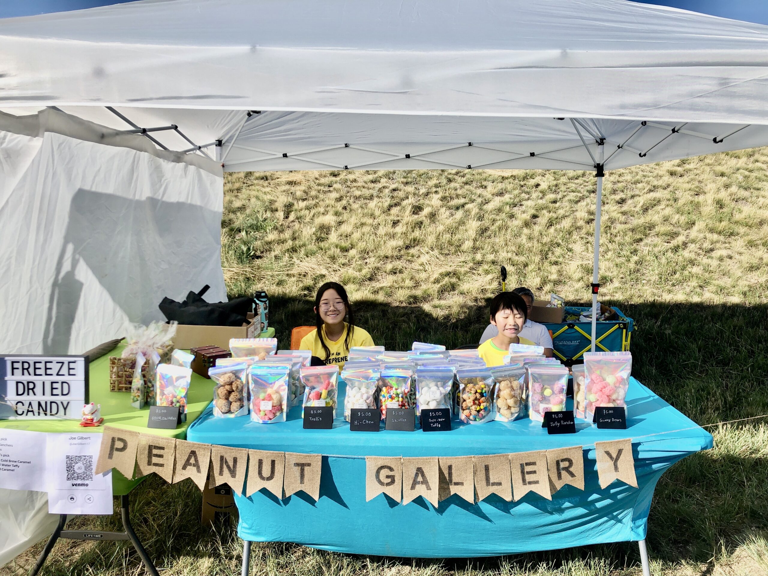 Meet Jasmine and Isaac, owners of The Peanut Gallery, who are bringing freeze dried candies and treats to Colorado!