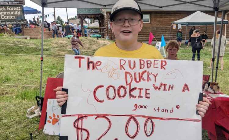 We met Asher, 13, at a market in Colorado this year. We just had to stop and chat with him after seeing his creative business idea!