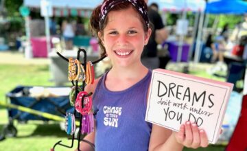 Meet Sawyer Hazel, a creative and enterprising 9-year-old who turned a Christmas gift of beads into a thriving bracelet business in Georgia.